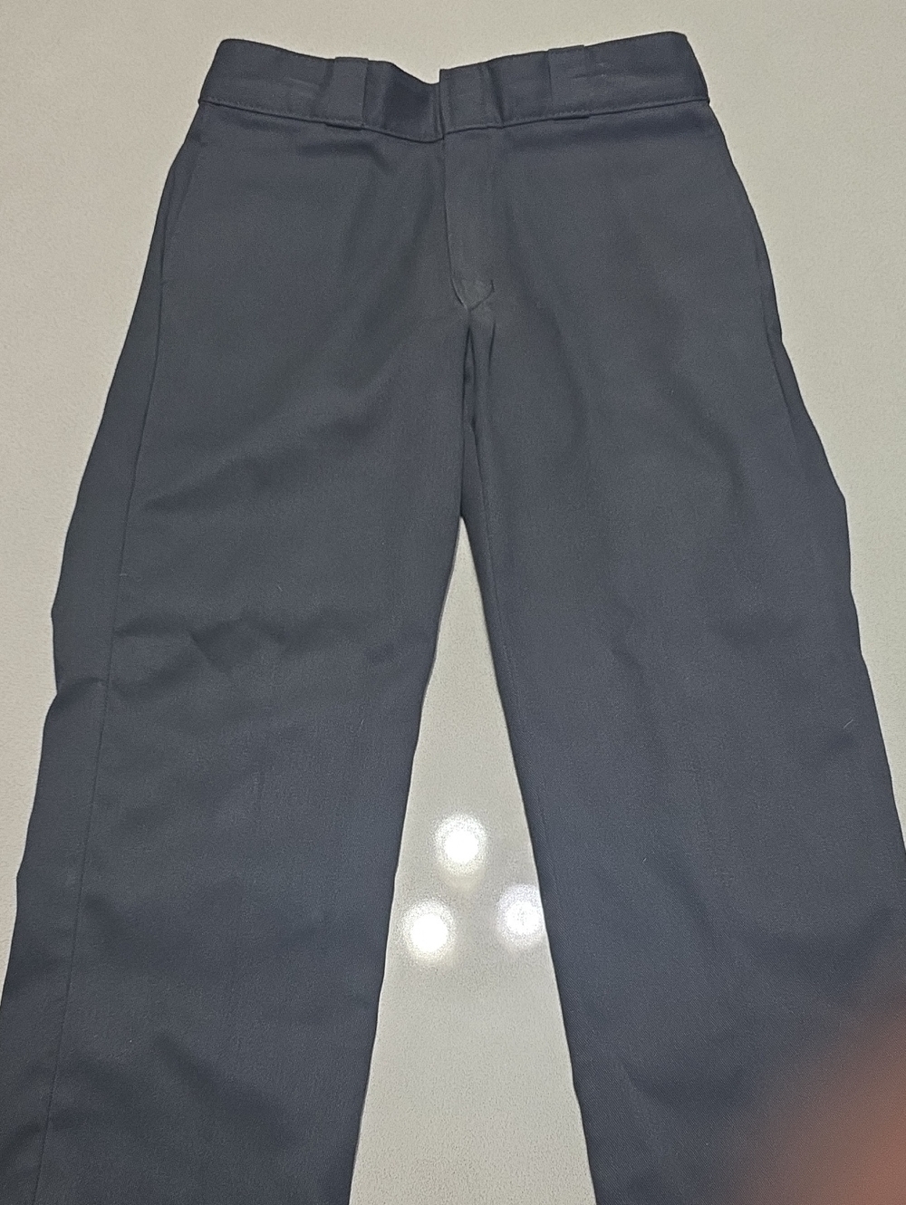 Dickies Men's Black Work-Ready Flat Front Shorts